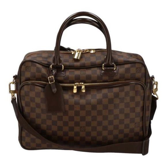 Louis Vuitton Ikar Damier Ebene Hand Bag